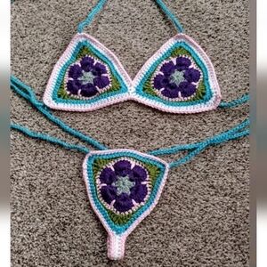 Handmade Crocheted Sexy Bikini